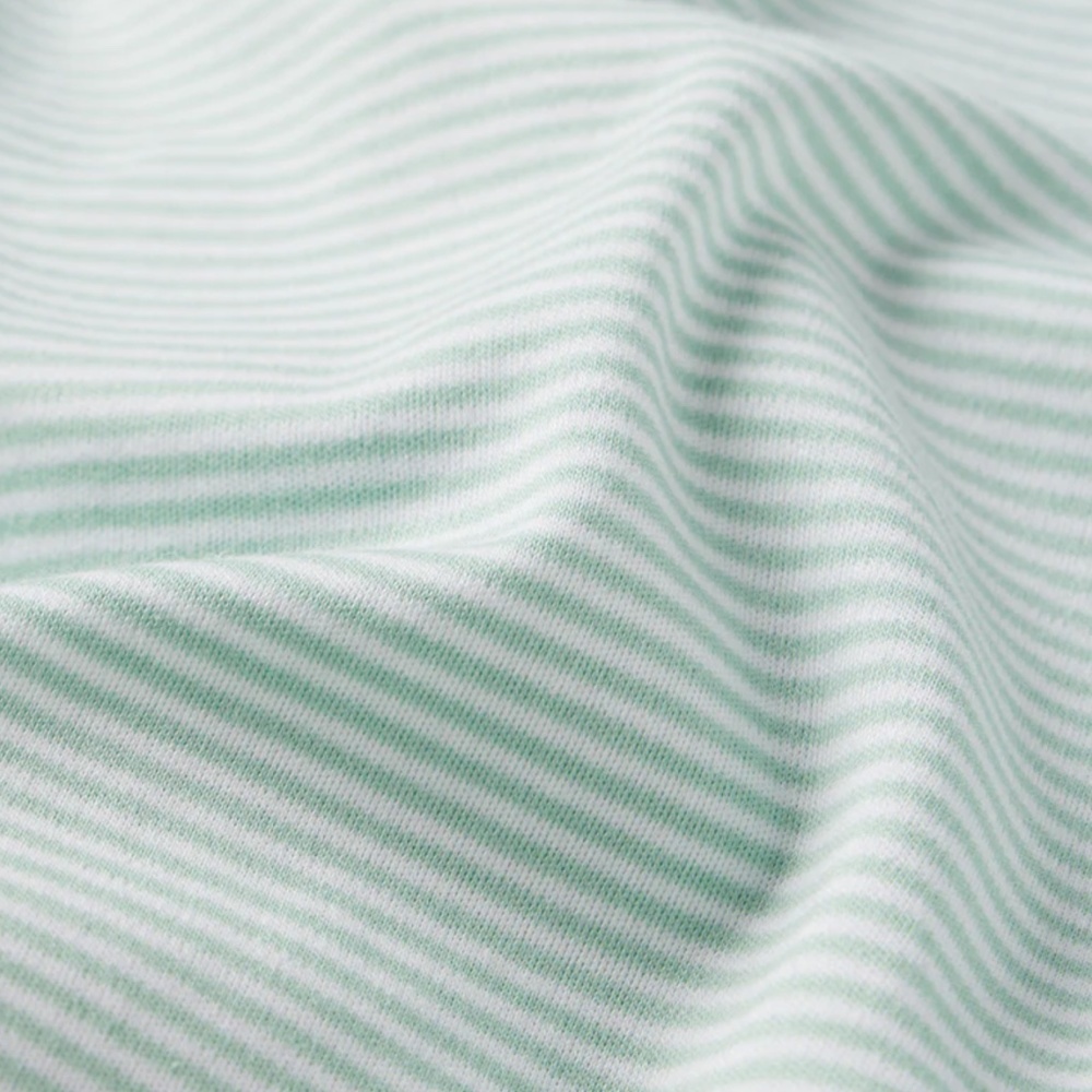 Lake Pajamas Pima Robe in Parisian Green XXS - Picture 5 of 5